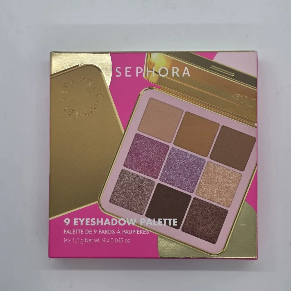 Sephora 9 Eyeshadow Palette Limited Edition Matte and Iridescent‎ New Sealed